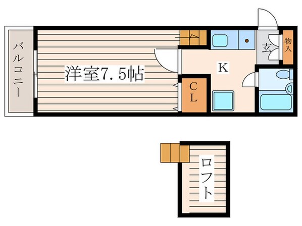 グランピア鶴里の物件間取画像